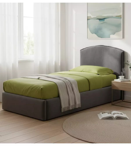 Letto singolo con contenitore