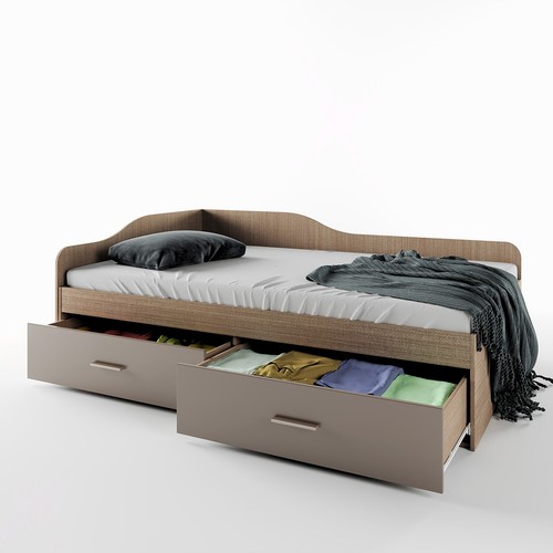 Letto singolo 120x190 - cm, ad