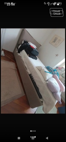 Letto singolo contenitore - singolo, con