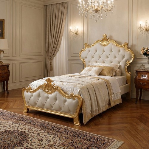 Letto singolo barocco - letto,