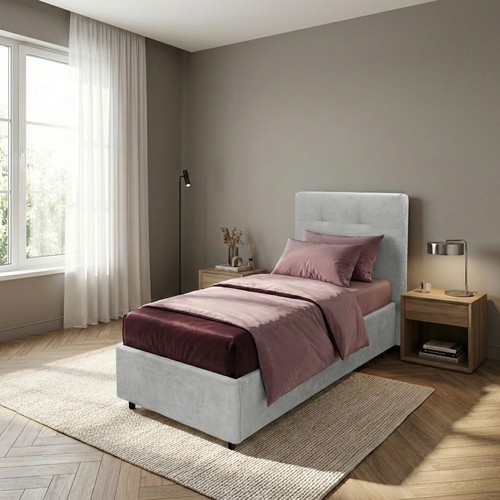 Letto singolo contenitore rete - letto,